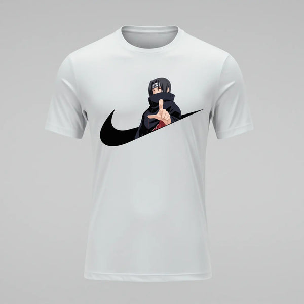 Itachi Uchiha Dri-Fit Anime Tee (White)